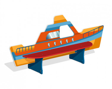 Лавочка детская двойная Морской исследователь