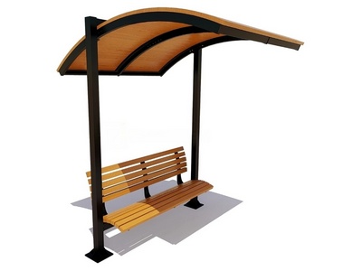 Скамейка с теневым навесом Воронеж