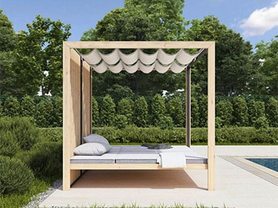 Лежак деревянный СТЛ ПРАЙД