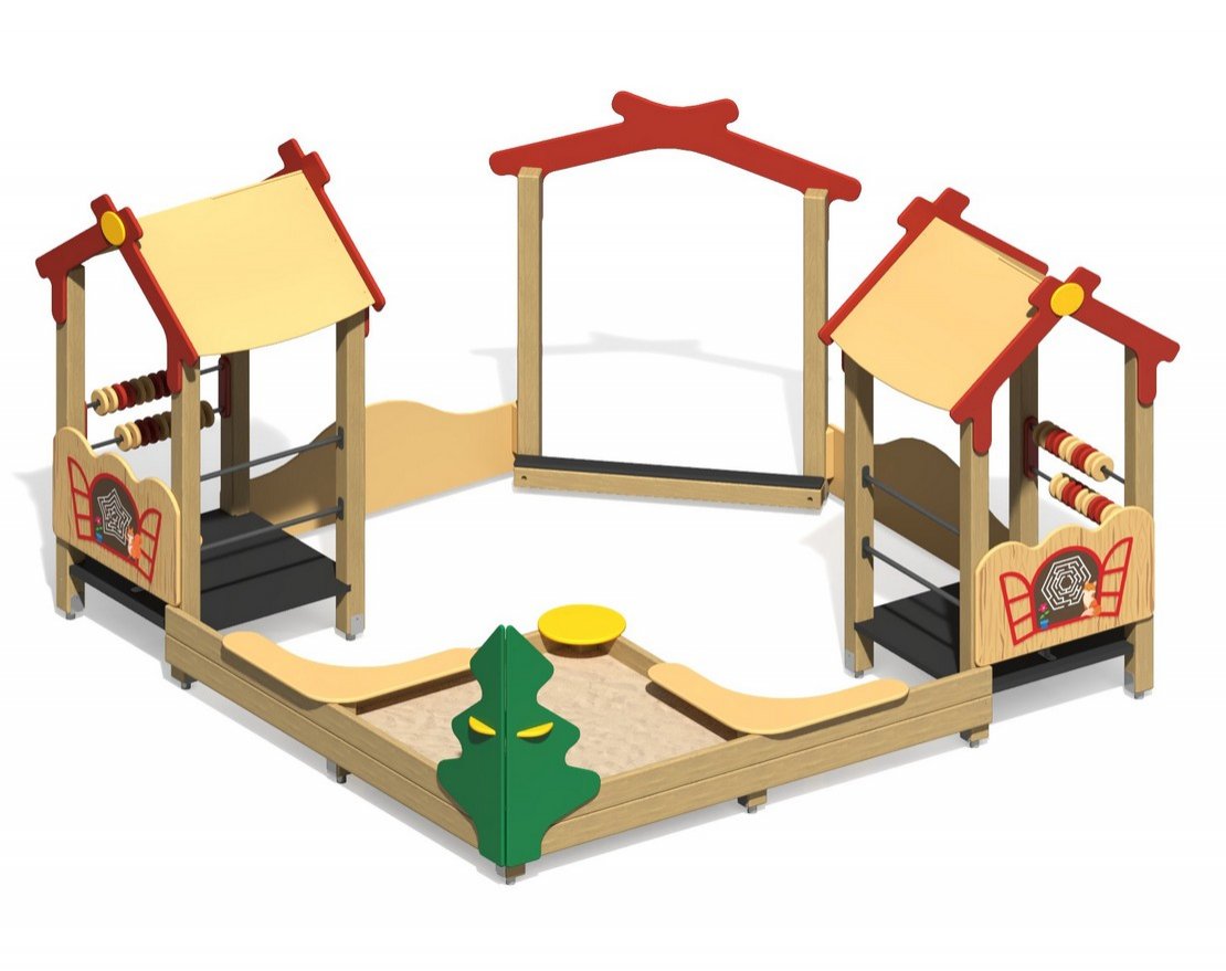 Песочный дворик Счетный домик - вид 4